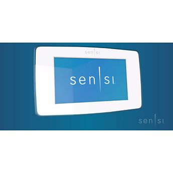 EMERSON Termostato inteligente Sensi Touch Wi-Fi con pantalla táctil,  pantalla a color, color blanco y sensor de habitación Sensi, compatible con