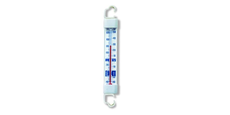Cooper Atkins Glass Tube Refrigerator/Freezer Thermometer